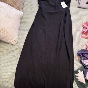 Elegant Black Maxi Dress
